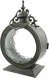 Metall Laterne“Bullauge“, Garten Windlicht - 3