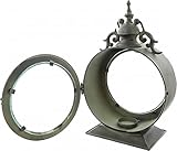 Metall Laterne“Bullauge“, Garten Windlicht - 6