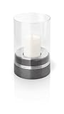Blomus 65274 Windlicht mit Kerze, Piedra, Höhe 23,5 cm - 2
