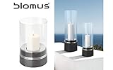 Blomus 65274 Windlicht mit Kerze, Piedra, Höhe 23,5 cm - 3