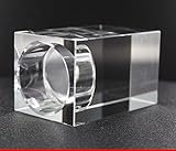 VIP-LASER 2D GRAVUR Glas Kristall Teelichthalter Teelicht Halter mit dem Foto Deines Freundes, deiner Freundin oder Deinen Freunden graviert. Dein Wunschfoto für die Ewigkeit mitten in Glas! - 5