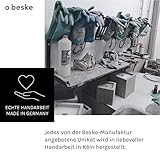 Beske-Betonfeuer mit ‚Dauerdocht‘ | Größe 24x24x13 | Wiederbefüllbare Gartenfackel | ‚Unendliche‘ Brenndauer durch umweltfreundliches Recycling von Kerzenwachs - 5
