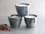 Kerzenfresser Indoor, Kerzenrestefresser für Innenbereich, Schmelzlicht, Tischlicht, Kerzen Recycling, Keramik zum Schmelzen von Kerzen- und Wachsresten, mit nicht brennbarem Dauerdocht - 2