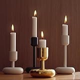 Iittala 111149 Nappula Kerzenständer 2-er Set, 107 und 183 mm, weiß - 3