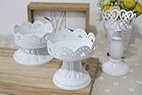 DaoRier Continental Vintage-Stil Eisen Kerzenständer Home Decoration Eisenkunst Spitze Kerzenständer House Hochzeit Tischdekorationen,1 Stück Size 10*9*7.5cm - 8