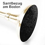 Gräfenstayn® Kerzenleuchter ALU 1, 3 oder 5-armig – 40/60/80cm – Silber, Schwarz, Weiß, Gold (Gold, 40cm) - 6