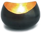 Teelicht Schale Goldlicht Swing bronzen/gold (ca.14cm) Teelichthalter