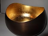 Teelicht Schale Goldlicht Swing bronzen/gold (ca.14cm) Teelichthalter - 2