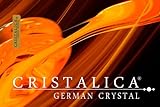 CRISTALICA Kerzenhalter Kerzenständer Klasisch 10 cm Transparent Glas Bleikristall Stabkerze - 7
