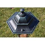 vidaXL Wegeleuchte 105cm Kandelaber Gartenlaterne Gartenleuchte Außenleuchte - 4