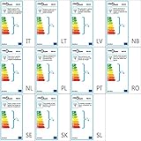 vidaXL Kandelaber Aluguß Gartenleuchte Außenleuchte Garten Laterne Wegleuchte - 8