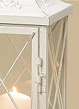 Home-Shop Laternen Set (2 Stück) aus Metall im Shabbylook weiß - 2