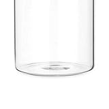 Tuuters 2er Set Windlichtgläser für Drinnen und Draußen | Extra Starke Wandung ✓ Ideal zum Verzieren ✓ (120 x Ø 70 mm) - 2