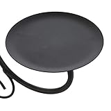 2 Stück Schwarz Metall Wand Kerzen Halter Leuchter Kerzenständer Kreative Deko Kerzen Deko Hochzeit (Kerzenständer 2#) - 6