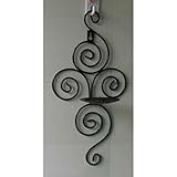 Regard Natral Eisen Kerzenhalter Leuchter hängende Wand Kunst Kerzenständer für Dekoration Hochzeiten - 2