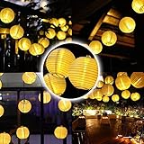 Solar LED Laternenkette für die Terrasse oder Garten – Länger 4.8 Meter & 30 LEDs - 2